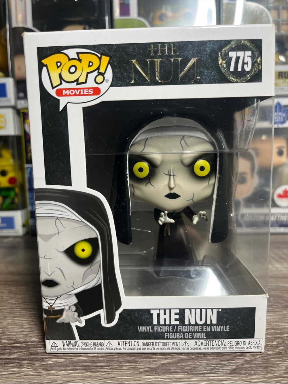 Funko Pop! The Nun Vinyl Figure - Black, White, Yellow